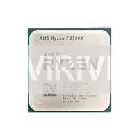 Processeur de bureau AMD Ryzen 7 5600X 8 cœurs 16 threads débloqué, 3 ans de garantie, RV Zen 7 9 nm 65W, emballage boîte, neuf