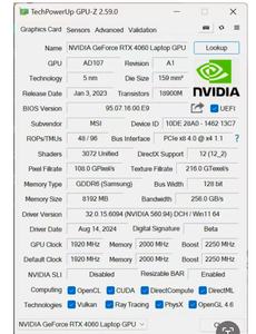 การ์ดจอ RTX 4070 4060LP แบบปรับแต่งได้ รุ่น Low-Profile ความจุ 8GB GDDR6 รองรับ DLSS 3 และ Ray Tracing ดีไซน์กะทัดรัดสำหรับมินิพีซี/เล่นเกม/งานสร้างสรรค์ - Product Image 2
