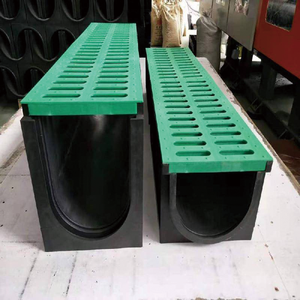 Caniveaux en PEHD, drainage linéaire, fossé de drainage, caniveaux de drainage pour allée, caniveaux de drainage en plastique PEHD, canal de drainage des eaux pluviales - Product Image 4