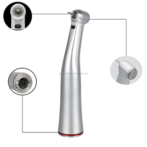 Besto Electric Dental Contra-ángulo de micromotor eléctrico con aumento 1:5, fibra óptica, spray de agua interno, anillo rojo, tipo E - Product Image 2
