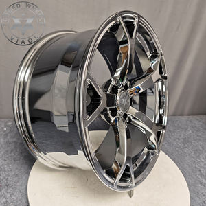 Jantes de voiture en alliage d'aluminium forgé Viaol, neuves, 18-22 pouces, 40 mm, compatibles avec Infiniti Q35/Q50, pour GTR/370Z, 5X114.3, chrome concave - Product Image 4