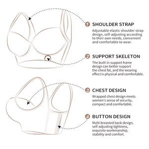 Reggiseno Modellante <span class=keywords><strong>Push</strong></span>-<span class=keywords><strong>up</strong></span> Taglie Forti per Donna, <span class=keywords><strong>Intimo</strong></span> Modellante 34-46 C D DD E - Product Image 5