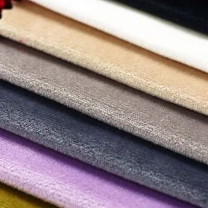 Expédition rapide, vente en gros de tissu en velours coréen extensible multicolore pour robe et textile d'intérieur - Product Image 3
