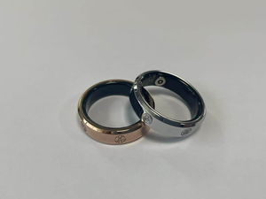 Cincin Pintar 2025 H01 Smart Ring HRV, Pelacak Detak Jantung, Tidur, dan Suhu Tubuh, Kontrol Aplikasi, Baja Anti Karat, Tahan Air, Cincin Kesehatan Kebugaran, IOS - Product Image 2