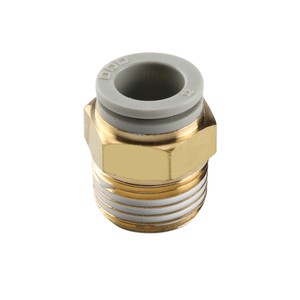 Sambungan Trakea Quick-plug Lurus Berulir KQ2H04 06/08/10/12-01-02-03-04S Konektor Fitting Pneumatik - Product Image 4