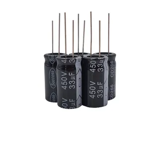 450V 33uF Durable Using Various Industrial Universal Aluminium Electrolytic Capacitor Which Used In Industrial Blowers