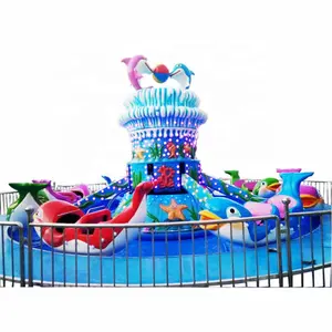 Chine populaire water kiddie ride dauphin jouant dans l'eau ride autres produits de parc d'attractions à vendre