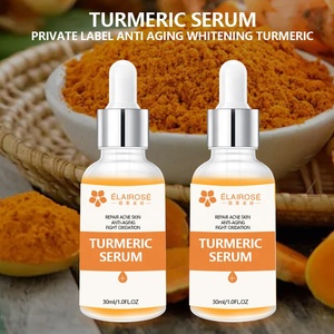 Sérum Visage au Curcuma, Algues Marines et Aloe Vera avec Vitamines B5, C et Acide Hyaluronique - Hydratant, Éclaircissant et Anti-rides à Base de Plantes Biologiques OEM - Product Image 6