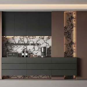 Aparador de Comedor con Cajones y Armarios, Mueble Buffet de Madera para Cocina, Despensa y Sala de Estar - Product Image 1