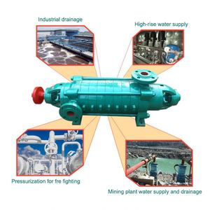 Bomba Centrífuga Multietapa Industrial de 220V - Sistema de Agua de Acero Inoxidable de Alto Flujo - Product Image 5