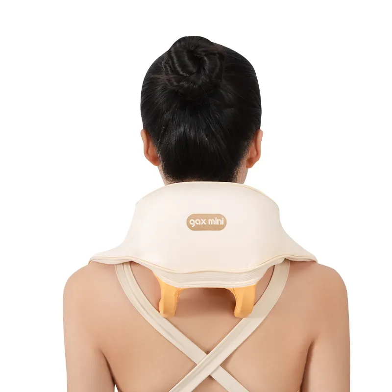 Source Factory 2024 Best High Quality Electric Heat Shiatsu Vibrating Neck Shoulder Back Waist Massager For Lelief Neck Pain