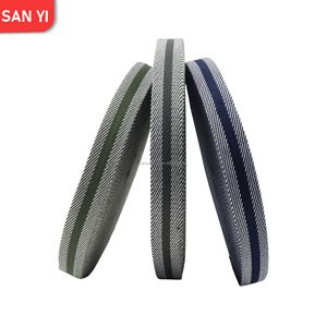 Tali Webbing Poliester Bergaris Tebal <span class=keywords><strong>3</strong></span>.8cm, Tali Anyaman Tahan Lama dan Anti-Selip, Tali Bahu Multifungsi - Product Image 1