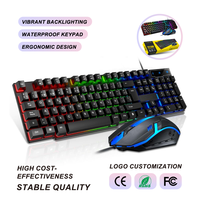 Clavier de jeu filaire 104 touches rétroéclairé étanche multilingue (russe, arabe, espagnol, anglais) avec repose-poignets USB – Vente en gros