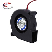 Ventilateur centrifuge micro 5015 de 50 mm x 50 mm x 15 mm, CC 3,7 V, 5 V, 12 V, 24 V, pour impression 3D