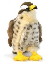 Greenmart Faibleurs de Collection : Faucon Sauvage Réaliste en Peluche Premium et Moelleuse, Jouet en Peluche d'Oiseau de Chasse