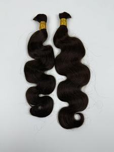 Pephair Popular Indian Pepper Cabello Humano Naturalmente Teñido en Paquetes Súper Doblemente Estirados con Onda Corporal - Product Image 3