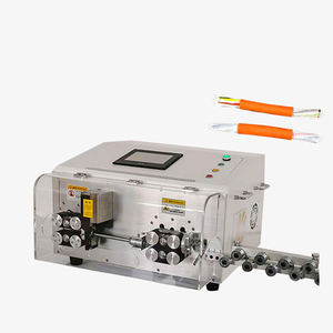 Machine à dénuder les fils plats de câbles d'alimentation à 2 brins Machine à dénuder les fils plats gainés avec prix d'usine - Product Image 2