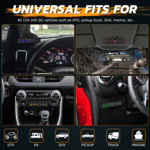 Panneau de commutation universel sans fil RGB 6 Gang App Control 4WD <span class=keywords><strong>LED</strong></span> Light New 12V/24V Combination <span class=keywords><strong>Switch</strong></span> for Car Accessories - Product Image 4