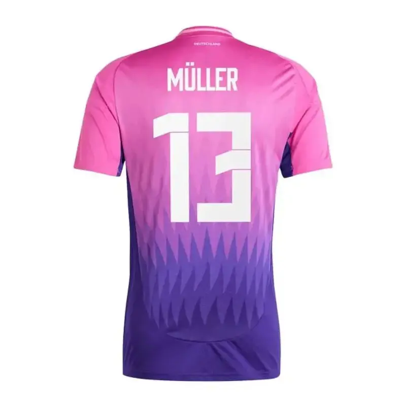 Kit de camisas de futebol Gnabry para homens, kits de camisas de futebol infantil 24-25 KROOS WERNER REUS MULLER versão para fãs, 2024