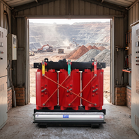 Transformateur triphasé sec en résine moulée pour l'exploitation minière 6,6 kV 10 kV 13,8 kV 480 V 630 kVA 1000 kVA 2000 kVA, puissance robuste