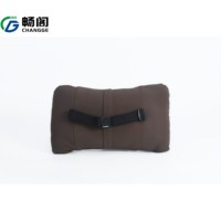 Almohada de Soporte Cervical Ergonómica Premium para Auto, Cojín Lumbar para Auto de Cuero PU, Almohada para Asiento de Auto para Conducir