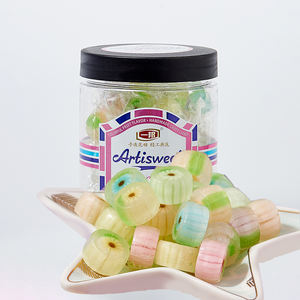 Caramelos <span class=keywords><strong>Mini</strong></span> de Sabores Frutales Variados, Dulces Duros Envasados Individualmente para Compartir de Forma Higiénica en Eventos - Product Image 1