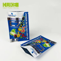 Op maat gemaakte bedrukte ziplock zakken voor voedsel, koekjes, noten, gedroogd fruit, snacks; staande Mylar zakken