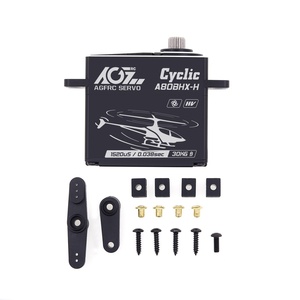 AGFRC A80BHX H - Mecanismo de Dirección de Placa Oscilante para Helicóptero de Ala Fija, Eléctrico, Metálico, sin Escobillas, 30 kg, Alto Torque, <span class=keywords><strong>450</strong></span> 800, para Principiantes, Uso en Exteriores - Product Image 5