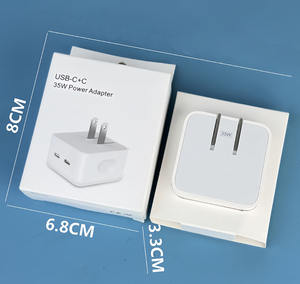 <span class=keywords><strong>Cargador</strong></span> Rápido PD de 35W con Enchufe para EE. UU., UE y Reino Unido, <span class=keywords><strong>Cargador</strong></span> Súper Rápido con Doble USB C para <span class=keywords><strong>iPhone</strong></span> 17, 16, 15, <span class=keywords><strong>14</strong></span>, <span class=keywords><strong>Precio</strong></span> de Fábrica, Gran Venta - Product Image 6