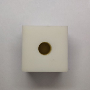 Bloque de cerámica de alúmina de alta calidad personalizado Industrial Al2o3 ladrillo de cubo de cerámica - Product Image 4