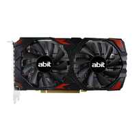 Kartu Grafis Abit Brand New RX 580 8G AMD Radeon GDDR5 256Bit 2048SP Dual Fan Desktop PC Gaming PCIe 3.0