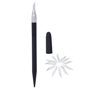 Herramientas de Corte para Trabajos en Cuero con Cuchillas de Repuesto, Cuchillo para Grabar, Cuchillo para Tallar - Product Image 1