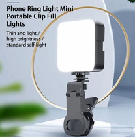 Éclairage d'Appoint Multifonctionnel Mini Lumière Magnétique de Poche LED pour Selfie avec Clip Téléphone pour TikTok