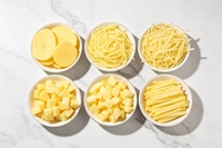 Falcon Heavy Duty aardappelschiller & -snijder voor fruit & noten met pomp – eenvoudig te bedienen
