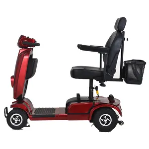 Medical Devices Equipment Electric Mobility Scooter Adult Handicapped Disabled Folding Four-wheel Scooter CE