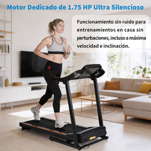 EIGFOH Professional Folding <b>Treadmill</b> Electric LED <b>Screen</b> 110kg Capacity Home Use Compact Design Easy Storage Calories Tracking - Product Image 5