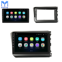 Autoradio Android 11 pour Civic 2014-2016, navigation GPS, écran tactile 9 pouces, TV, système multimédia stéréo, unité principale LHD