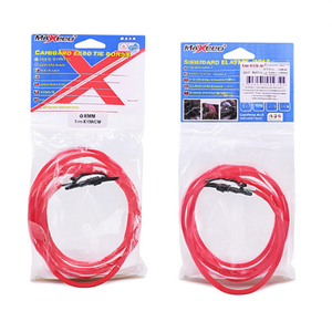 Cordon élastique standard Maxeed 8 mm x 150 cm rouge, corde de fixation pour sécuriser les charges - Product Image 2