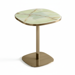 Ensemble industriel os noir or 2 table basse/table basse/bois de mangue plateau rond fer rond cadre rond ensemble de 3 Table basse - Product Image 1