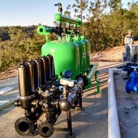 Filtre à disque contrôlé par PLC de 20 microns avec garantie d'un an pour usage industriel/irrigation