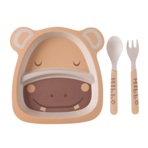 New Bamboo Fiber <strong>Children</strong> Dinnerware Hot Selling Kids <strong>Dinner</strong> <strong>Set</strong> - Product Image 3