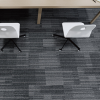 Intérieur Extérieur Motif de tapis SPC Imperméable pour la maison Revêtement de sol en PVC Revêtement de sol rigide SPC verrouillé par clic