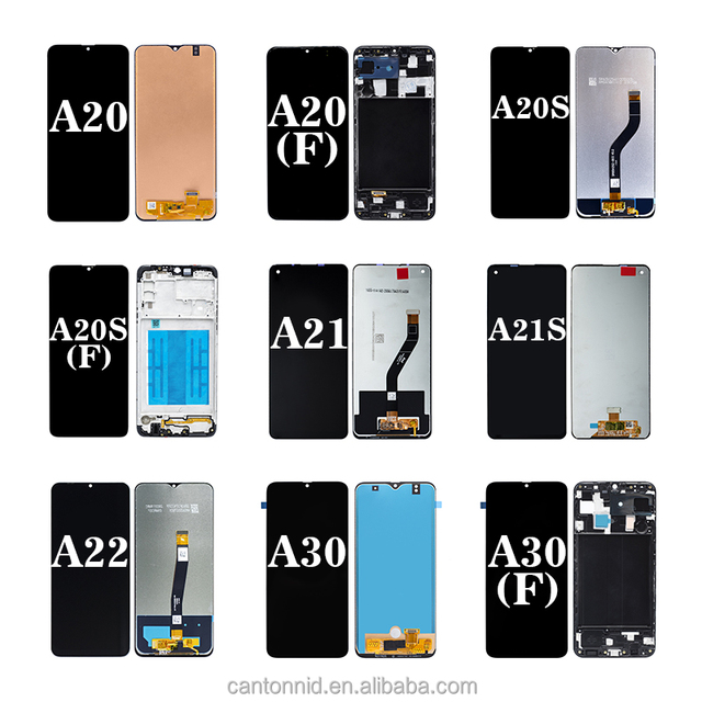 Easit Wholesale LCD Touch Digitizer Assembly for A10/A10s/A20/A20s/A30/A30s/A50/A70 with 1 Year Warranty