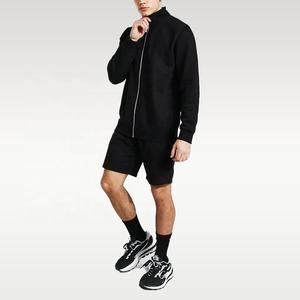 Conjunto doble de algodón y poliéster, ropa deportiva para hombre, venta al por mayor - Product Image 1