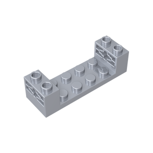 [Gobricks] GDS-90230 toptan yapı taşı parçaları tuğla özel 2X6X1 1/<span class=keywords><strong>3</strong></span> aks delikleri ve 2X4 gömme 65635 3668 - Product Image 4