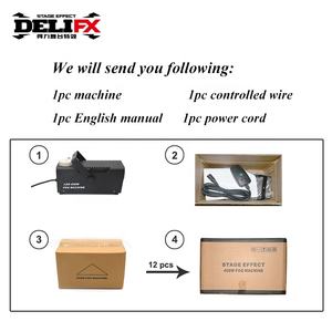 <span class=keywords><strong>Fogger</strong></span> de Halloween, fácil de transportar, longo tempo de ejeção, deve ter ciclo de saída, máquina de fumaça LED de 400 W para cineasta e fotógrafo - Product Image 3