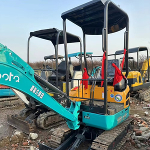 1.7Ton เครื่องจักรขนาดเล็กแบบญี่ปุ่นดั้งเดิมรถขุด KubotaU17ใช้ U20ก่อสร้างที่มีชื่อเสียงของหนอนผีเสื้อชั่วโมงการทำงานต่ำ - Product Image 1