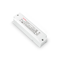 Controlador LED regulable delgado de 20W, sin parpadeo, V 0-10, controlador de atenuación, plástico, 220V/240V, conexiones RF DC con cable, atenuadores de producto