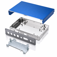 Boîtier de bureau de précision à clapet, en aluminium 5052 et acier SPCC, usiné CNC, pour instruments