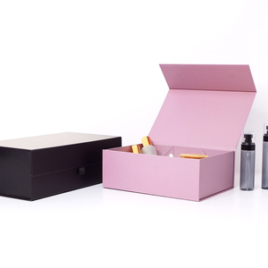 Caja Cosmética Magnética Plegable, Laminación Mate, Grabado en Relieve, Recubrimiento UV, Embalaje de Papel de Lujo Reciclable, Personalizable OEM/ODM - Product Image 1